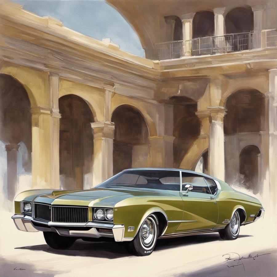 illustration d'une Buick Riviera (1971)