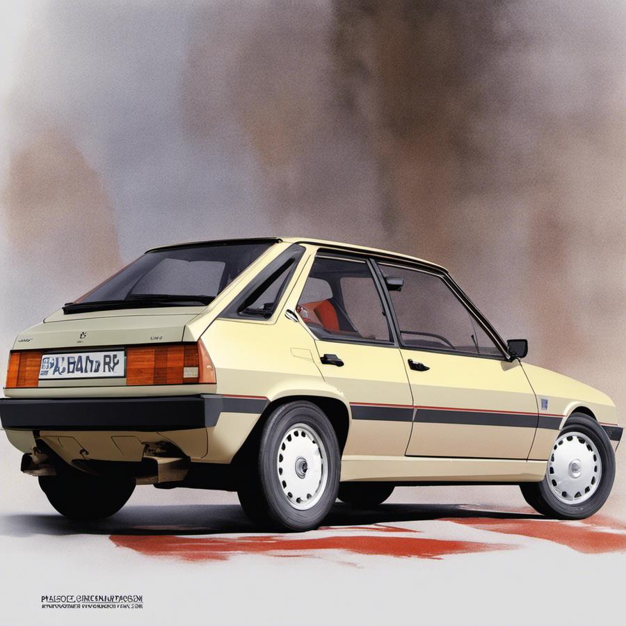 illustration d'une Peugeot 305 sr