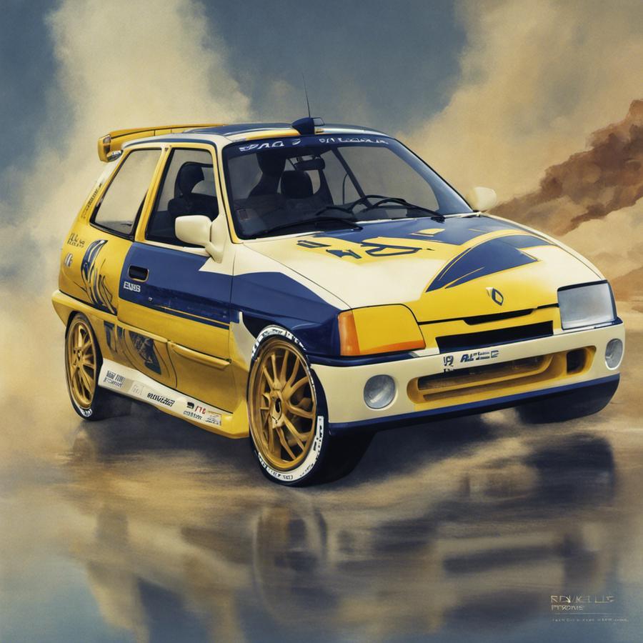illustration d'une Renault Clio Williams