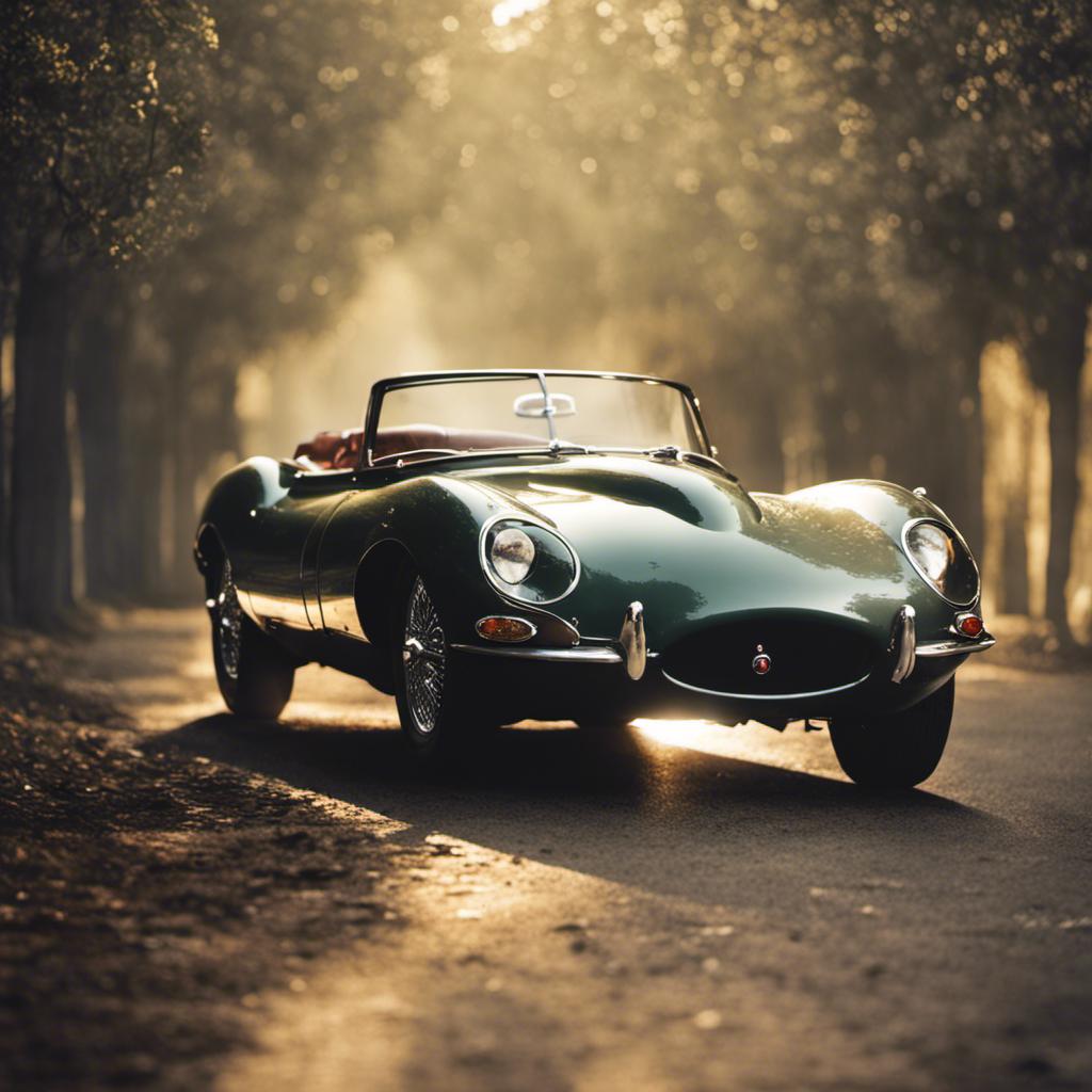 Photo d'une Jaguar Type E