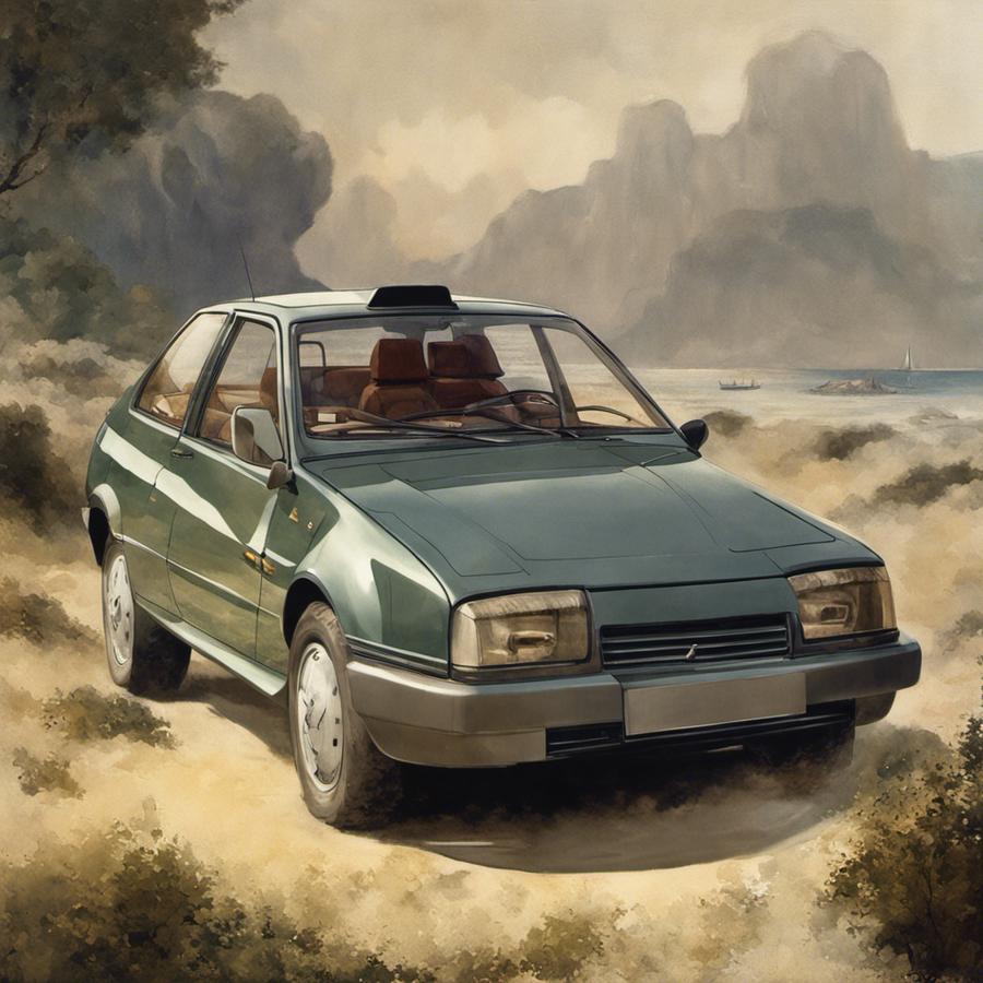 illustration d'une Renault 19 16S