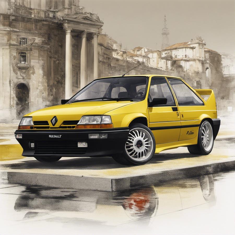 illustration d'une Renault 19 Chamade GTS