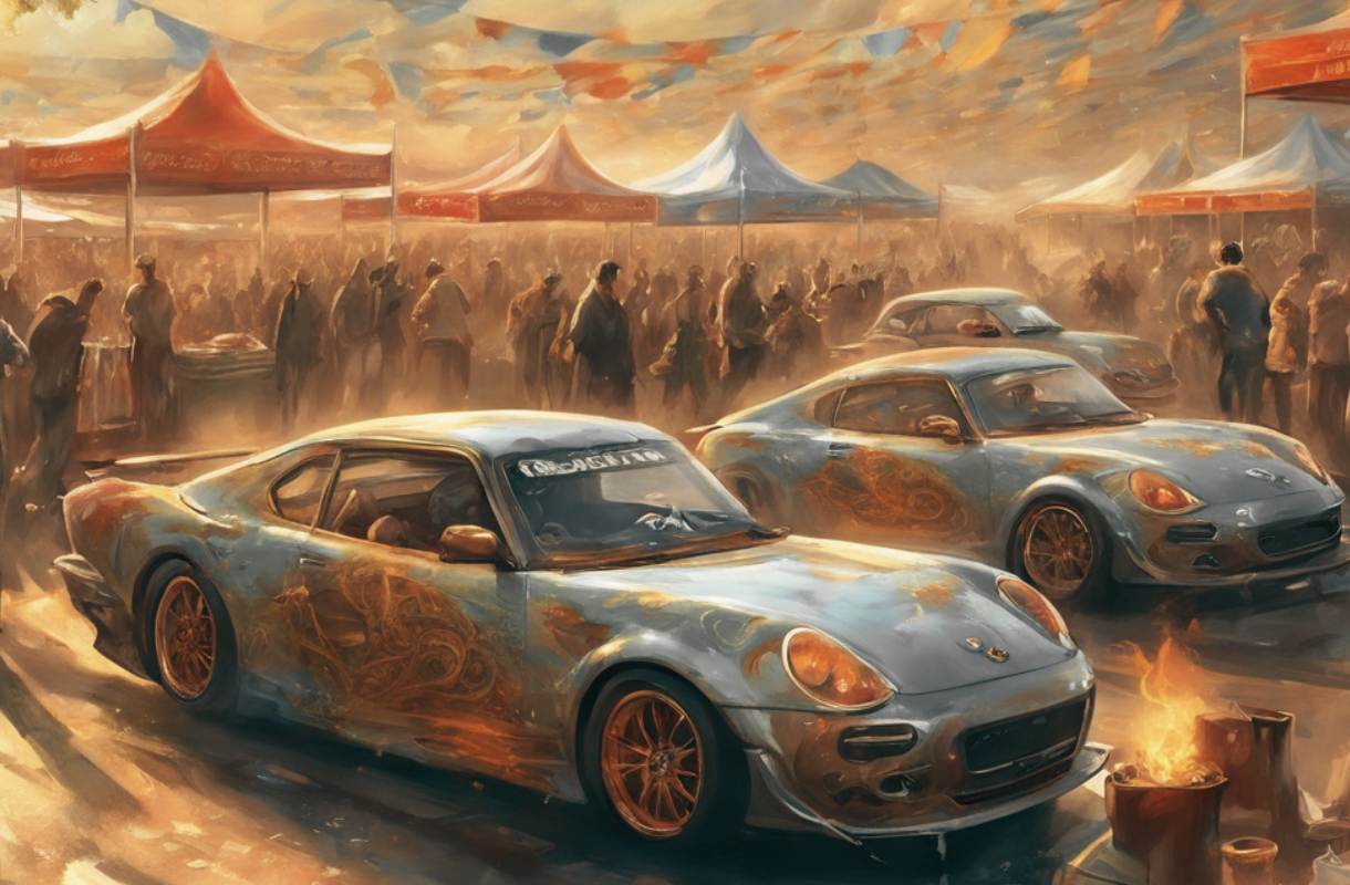 Une illustration du merguez tunning show